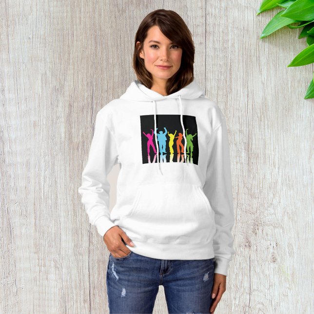 Colourful Dancers Dancing Around Hoodie (Creator Uploaded)