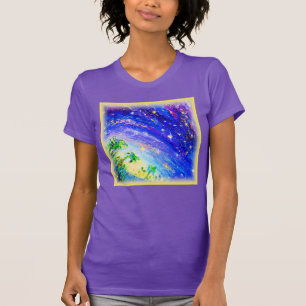 Colourful Dancing Jungle in The Sky. Buy Now T-Shirt