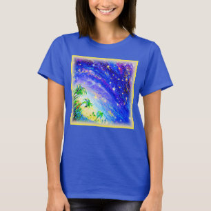 Colourful Dancing Jungle in The Sky. Buy Now T-Shirt