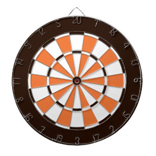 Colourful Dart Board in Cleveland colours.