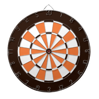 Colourful Dart Board in Cleveland colours.