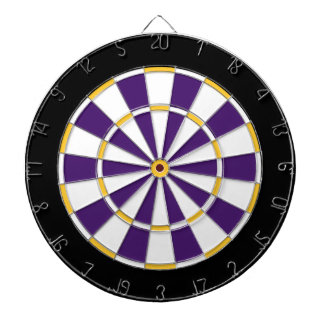 Colourful Dart Board in Minnesota colours