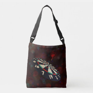 Colourful Darts Destination Bullseye, Crossbody Bag