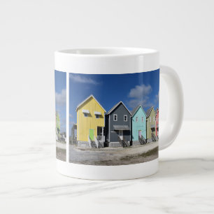 Colourful Dauphin Island Houses, Alabama Giant Cof Large Coffee Mug