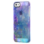 Colourful Deep Space Abstract Background Uncommon iPhone Case (Back Left)
