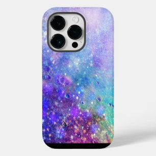 Colourful Deep Space Watercolors iPhone 14 Pro Case