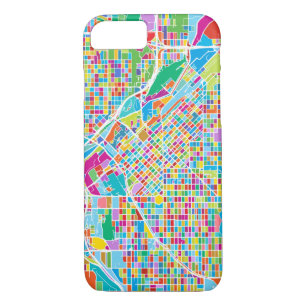Colourful Denver Map iPhone 8/7 Case