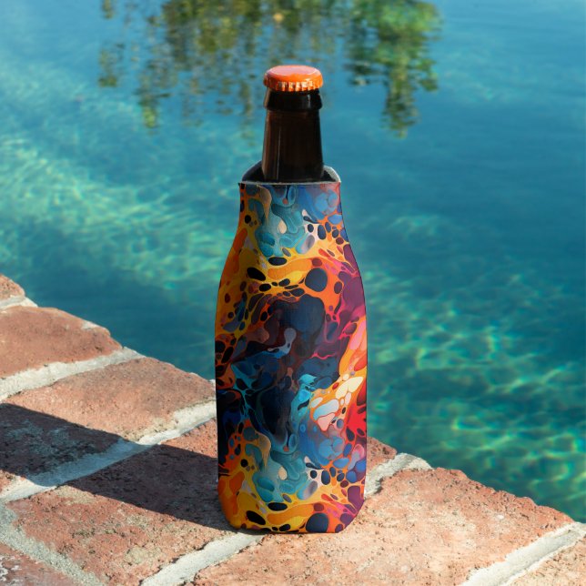 Colourful Design Bottle Cooler (In Situ Pool)