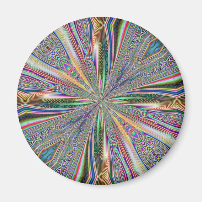 Colourful Design Magnet (Front)