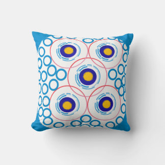 colourful design pillows