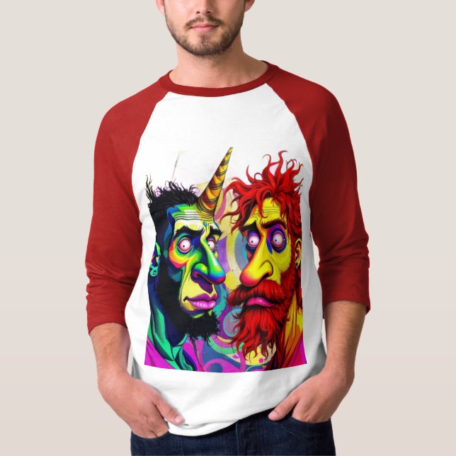 Colourful Design Tee I Tee for Unisex (Front)