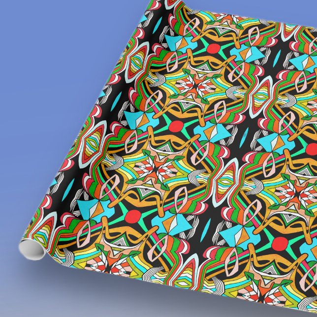Colourful Designs Wrapping Paper (Creator Uploaded)