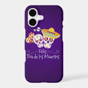 Colourful Dia de los Muertos Phone Case