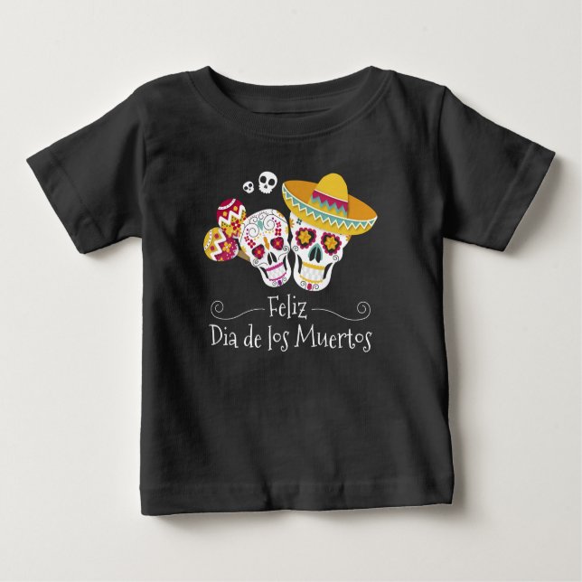 Colourful Dia de Muertos Party | Shirt (Front)