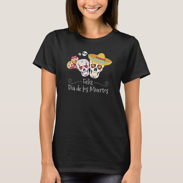 Colourful Dia de Muertos Party | Tank Top (Front)