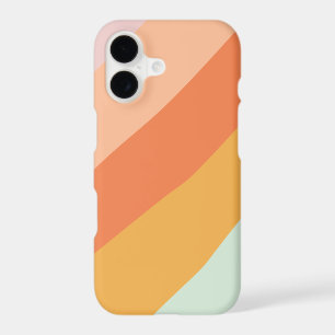 Colourful Diagonal Stripes Retro Sweet Candy Paste