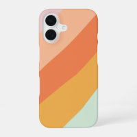 Colourful Diagonal Stripes Retro Sweet Candy Paste