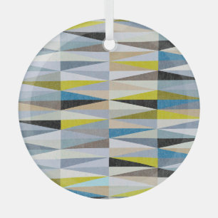 Colourful Diamond Floor Tiles Texture Glass Tree Decoration