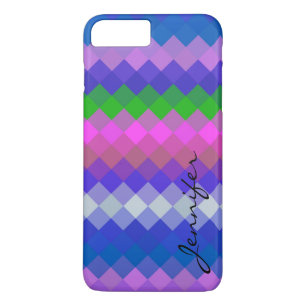 Colourful Diamond Geometric Pattern #12 Case-Mate iPhone Case