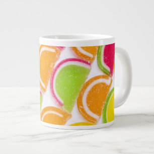 Colourful Different Jelly Candy Large Coffee Mug