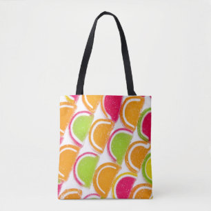 Colourful Different Jelly Candy Tote Bag