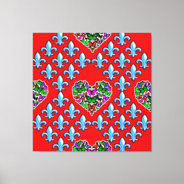 Colourful Digital 3D Canvas Art – Perfect Wall Déc (Front)