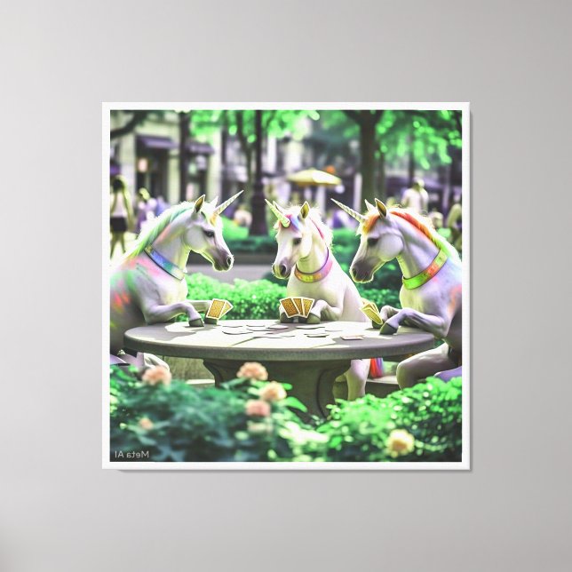 Colourful Digital 3D Canvas Art – Perfect Wall Déc (Front)