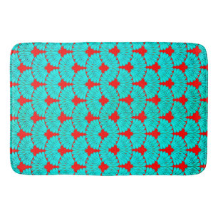 Colourful Digital 3D Design Large Bath Mat Perfect