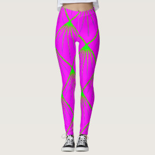 Colourful Digital 3D Design Leggings – Perfect Fit
