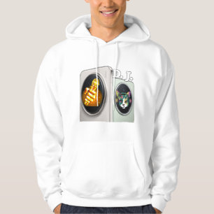 Colourful Digital Art Hoodie – Vibrant & Stylish M