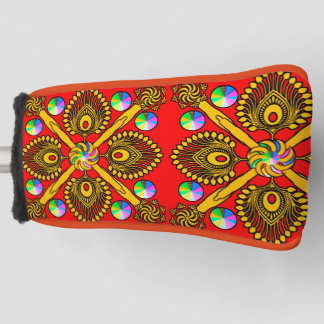 Colourful Digital Art Putter Cover – Perfect Fit &