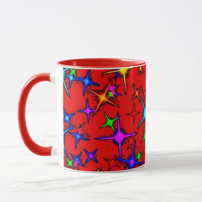 Colourful Digital Design Combo Mug – The Perfect S (Left)