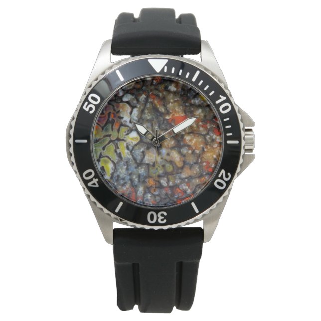 Colourful Dinosaur Bone Watch (Front)