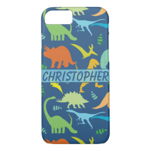 Colourful Dinosaur Pattern to Personalise Case-Mate iPhone Case