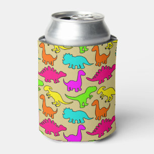 Colourful Dinosaurs Can Cooler