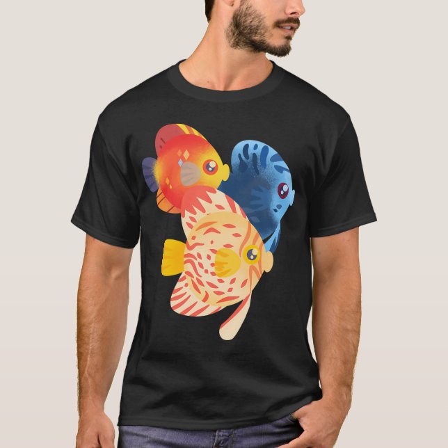 Colourful Discus T-Shirt (Front)