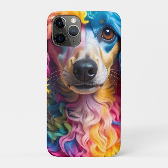 Colourful Dog Case-Mate iPhone Case (Back)