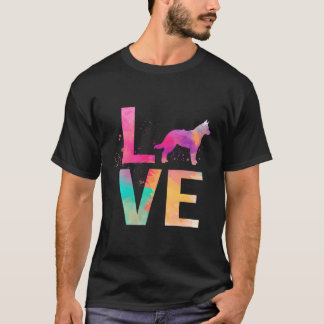 Colourful Dog Mum Gifts Australian Cattle Dog T-Shirt