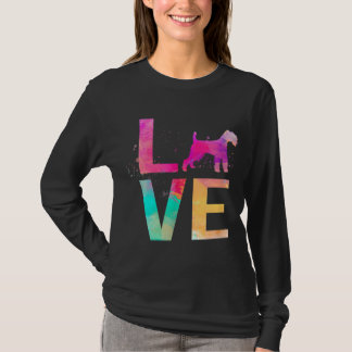 Colourful Dog Mum Gifts Soft Coated Wheaten Terrie T-Shirt