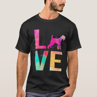 Colourful Dog Mum Gifts Soft Coated Wheaten Terrie T-Shirt
