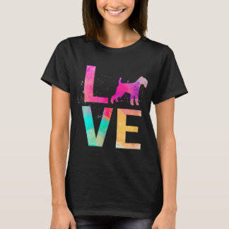 Colourful Dog Mum Gifts Soft Coated Wheaten Terrie T-Shirt