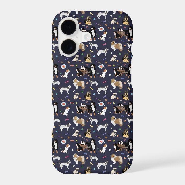 Colourful Dog Pattern (Back)
