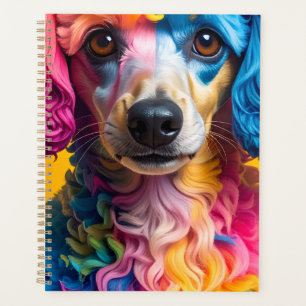 Colourful Dog Planner