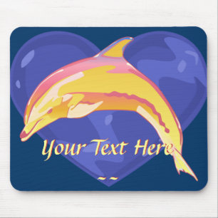 Colourful Dolphin Mousepad