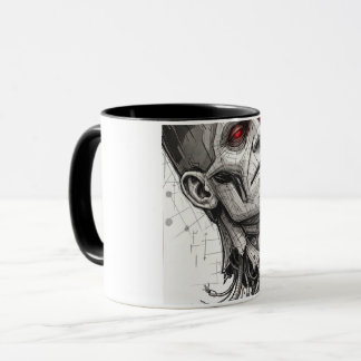 Colourful Doodle Pattern Coffee Mug | Cute Cartoon
