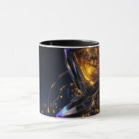 Colourful Doodle Pattern Coffee Mug | Cute Cartoon