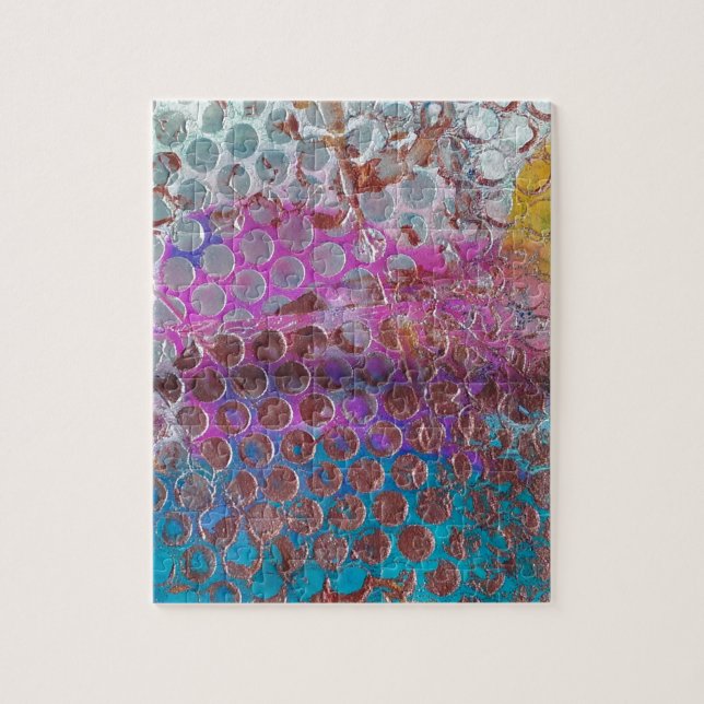 Colourful Dot Abstract Jigsaw Puzzle (Vertical)