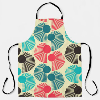 Colourful dots: abstract seamless pattern. apron