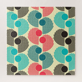 Colourful dots: abstract seamless pattern. jigsaw puzzle