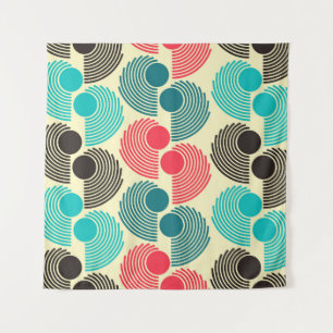 Colourful dots: abstract seamless pattern. tapestry